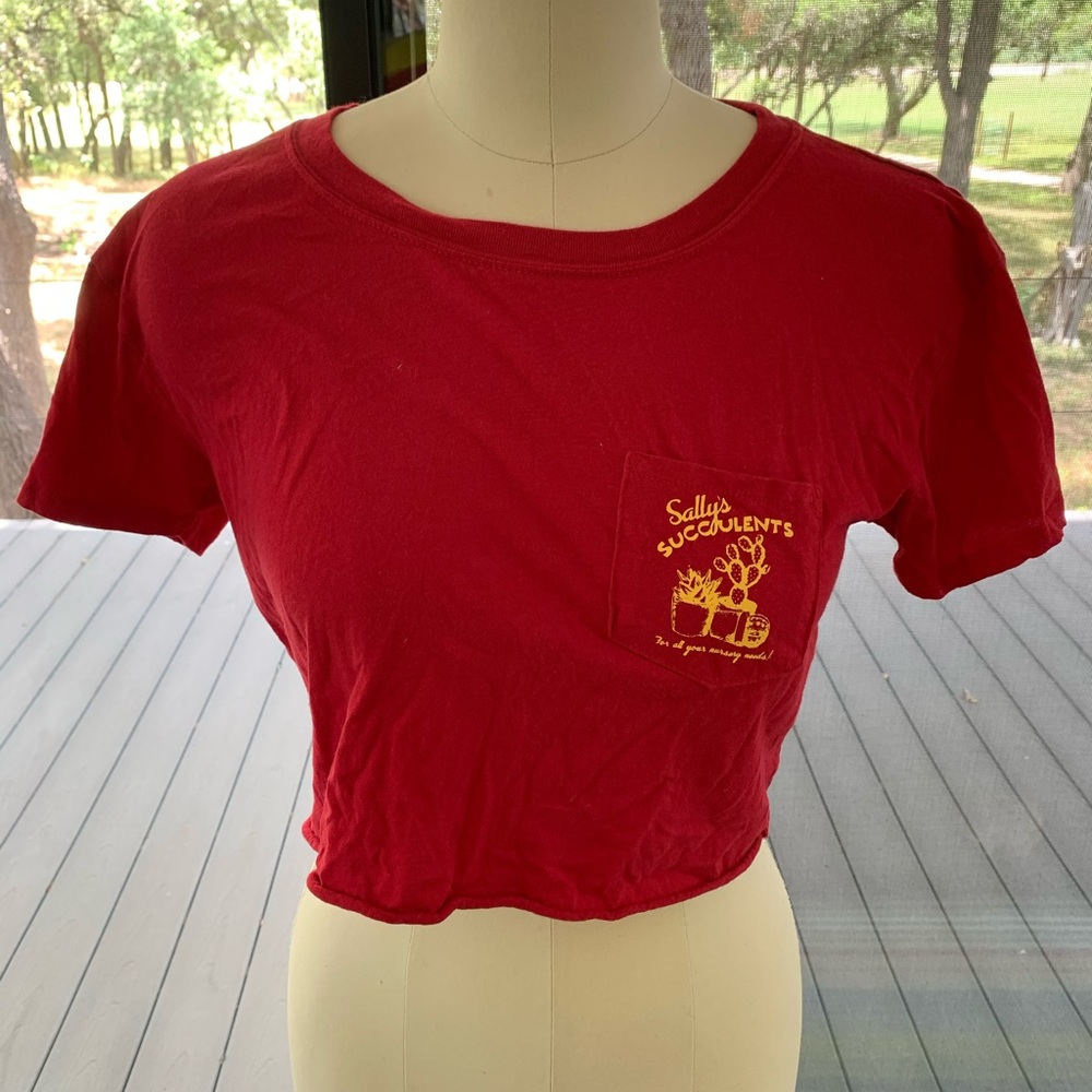 Sally’s succulent crop top